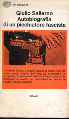 Copertina di Autobiografia di un picchiatore fascista